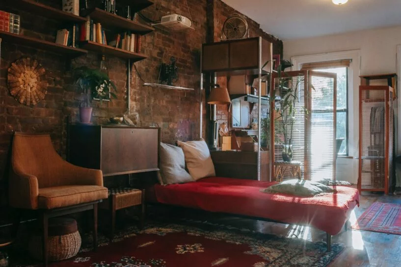 Wohnung vintage einrichten: Schlafzimmer im Retro-Look