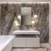 Moderne Badezimmer-Fliesen: Marmor Badezimmer