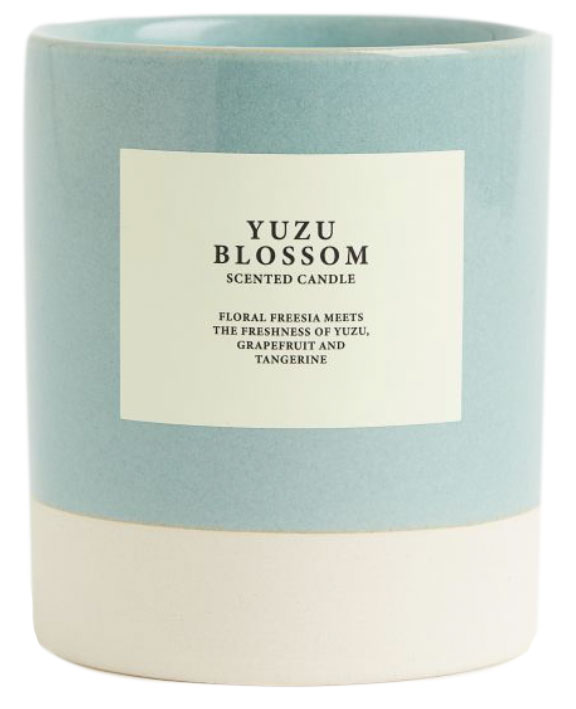die besten Duftkerzen H&M Home  Yuzu Blossom