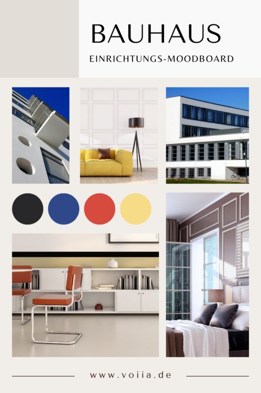 Bauhaus Farben Moodboard