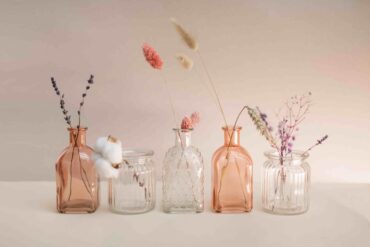 Trockenblumen Sorten: Verschiedene Trockenblumen Arten in Vasen