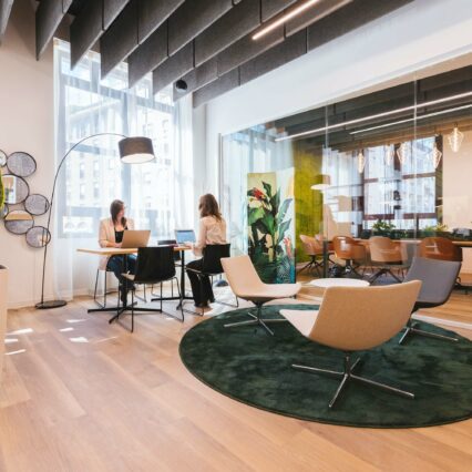 Pflanzen fürs Büro: Büro mit Pflanzen