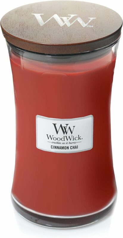 Herbstdeko Woodwick "Cinnamon Chai"