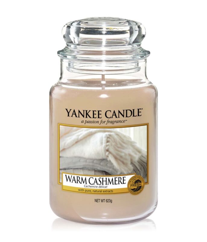 Herbstdeko Yankee Candle "Warm Cashmere"