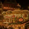 Weihnachtsmarkt-Ideen für den Verkauf: Weihnachtsmarkt in der Nacht